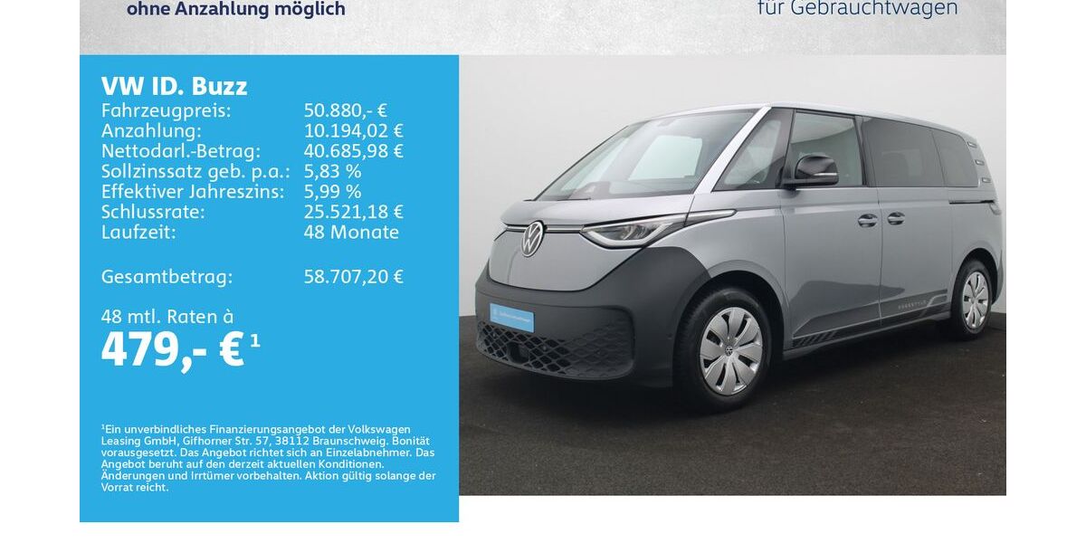 VW ID. Buzz 5.000 km 49.980 &euro; Würzburg 97076