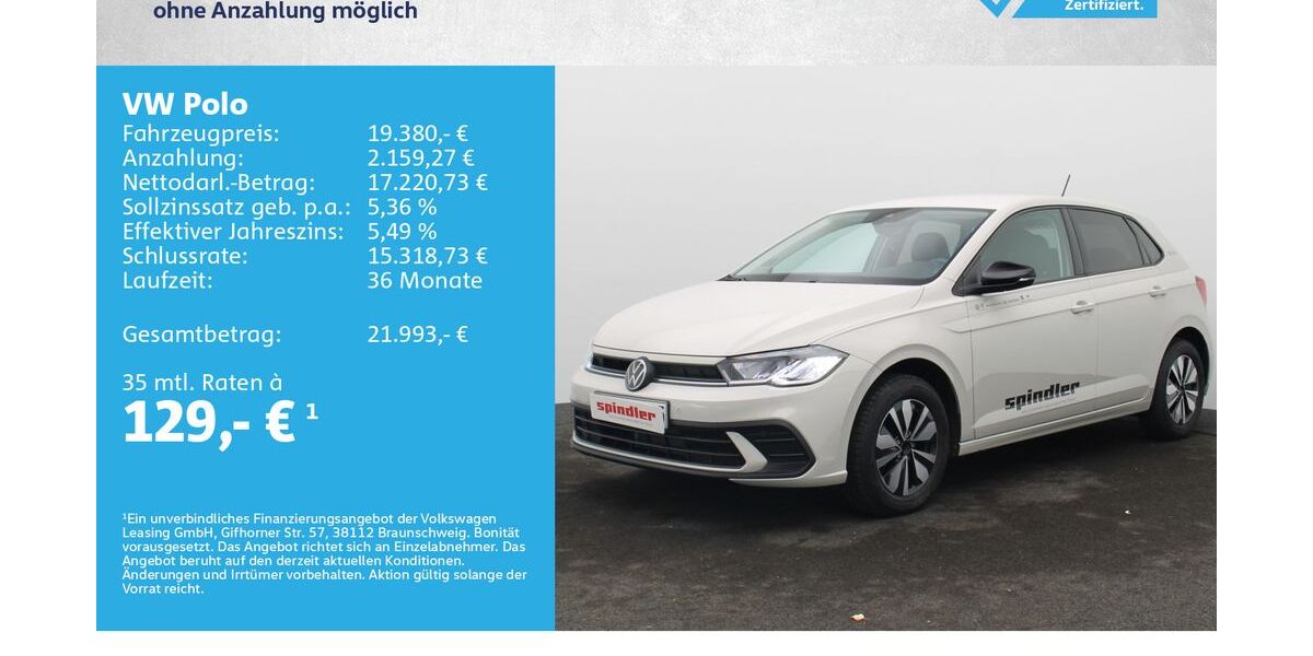 VW Polo 9.900 km 18.980 &euro; Würzburg 97076