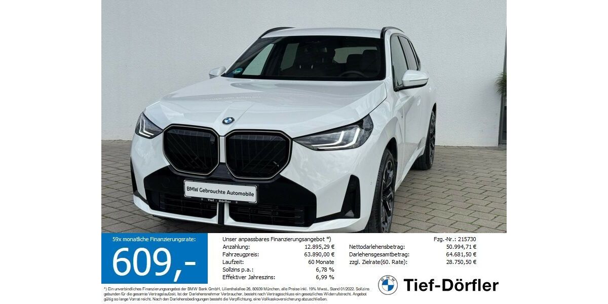 BMW X3 12.970 km 62.450 &euro; Marktsteft 97342