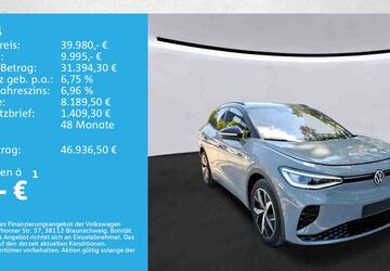 VW ID.4 25.000 km 39.980 &euro; Würzburg 97076