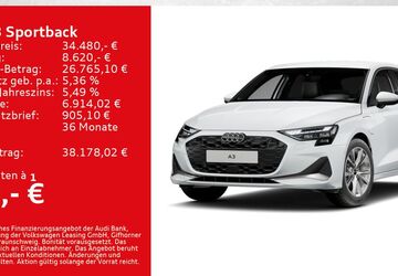 Audi A3 4.500 km 34.480 &euro; Würzburg 97076