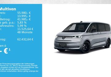 VW T7 Multivan 21.500 km 55.980 &euro; Würzburg 97076