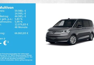 VW T7 Multivan 19.500 km 59.980 &euro; Würzburg 97076