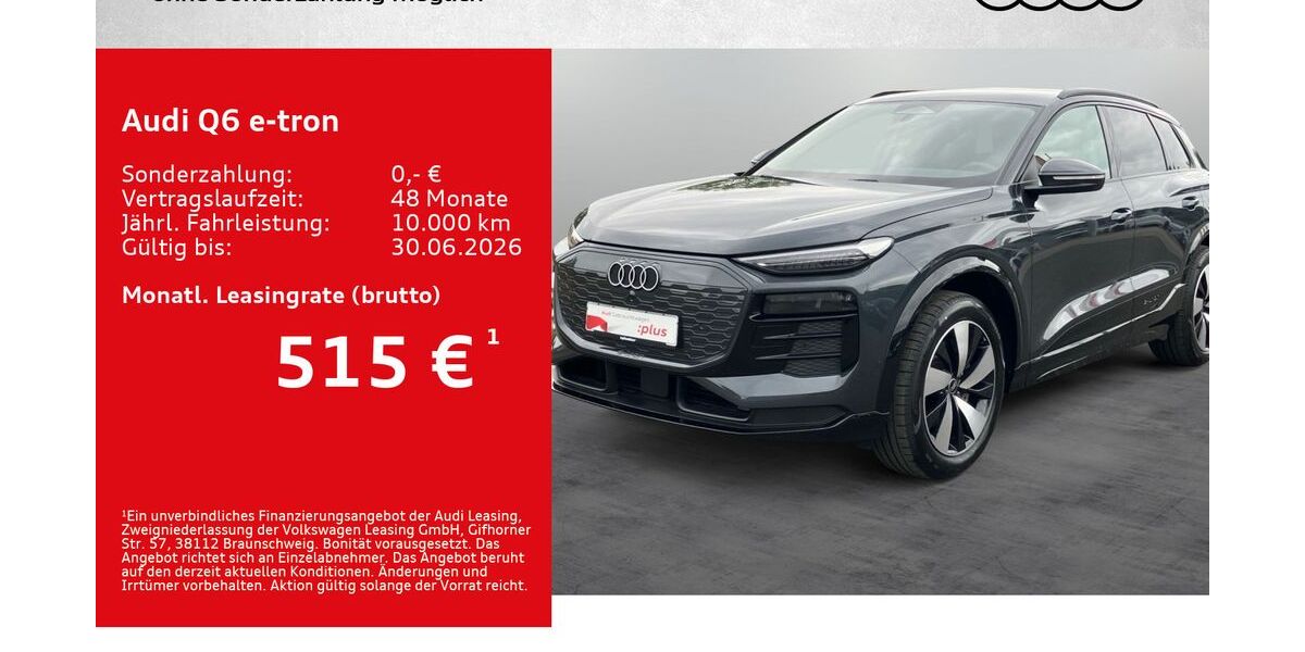 Audi Q6 e-tron 8.500 km 51.880 &euro; Kitzingen 97318