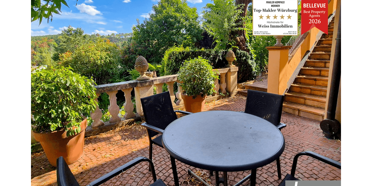 Etagenwohnung Würzburg Steinbachtal - 2 Zimmer, 65 m&sup2;, 850&euro; | Angebot:27196194