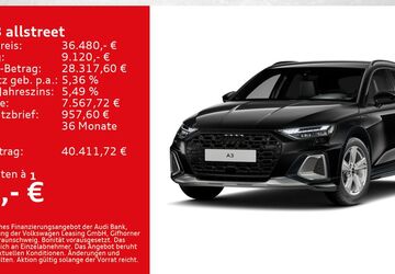 Audi A3 4.000 km 36.480 &euro; Würzburg 97076