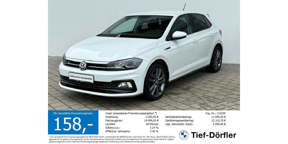 VW Polo 82.650 km 13.290 &euro; Marktsteft 97342