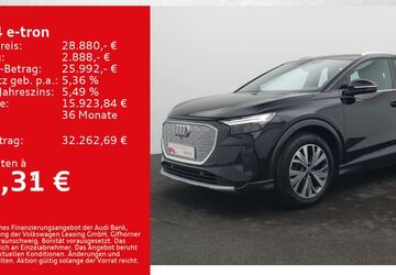Audi Q4 e-tron 53.500 km 27.680 &euro; Würzburg 97076
