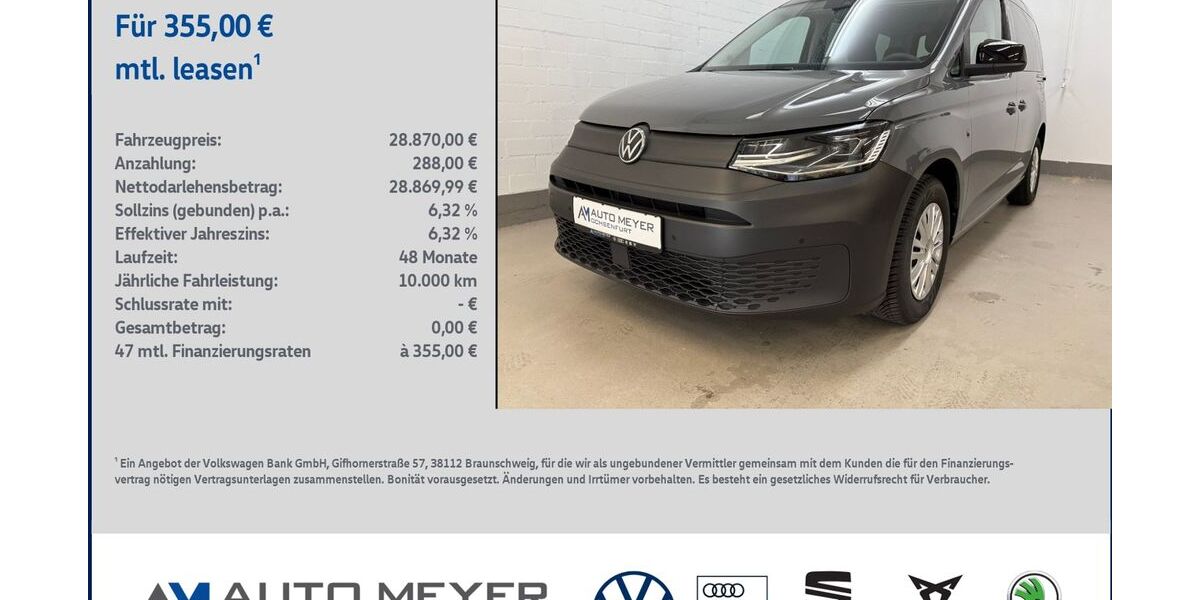 VW Caddy 10.813 km 28.870 &euro; Ochsenfurt 97199