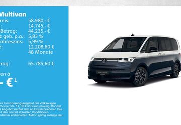 VW T7 Multivan 15.500 km 58.980 &euro; Würzburg 97076