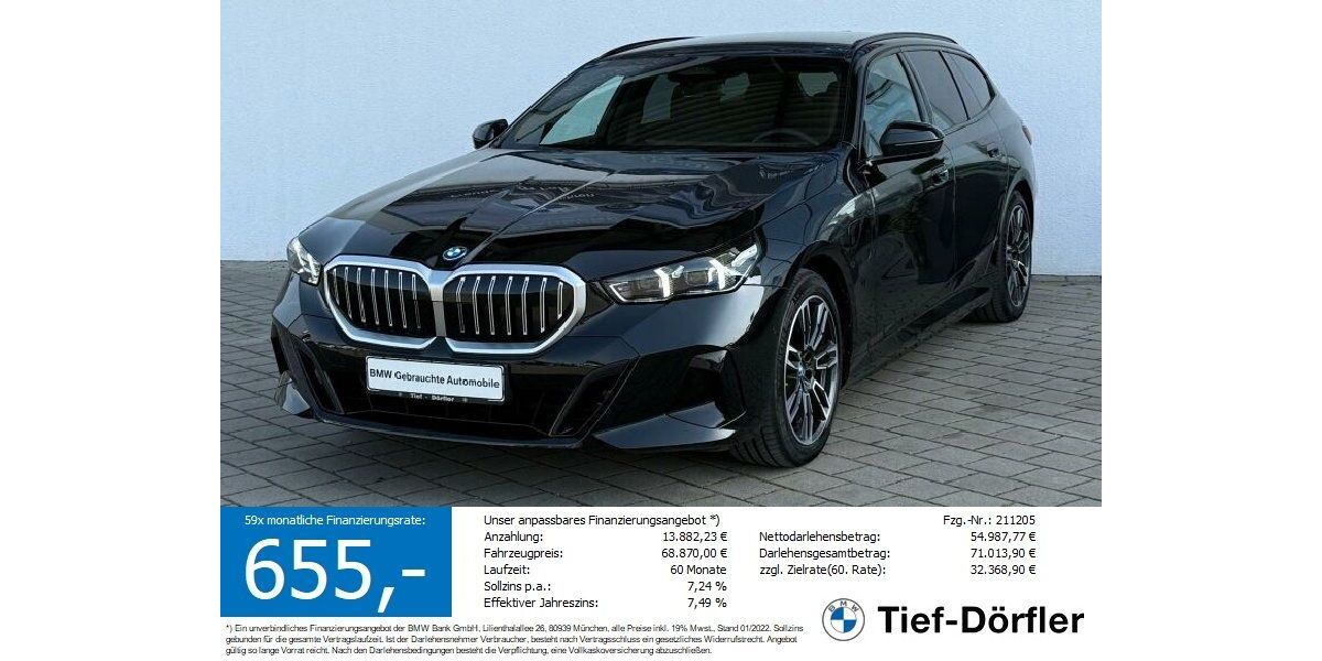 BMW 550 29.500 km 65.599 &euro; Marktsteft 97342