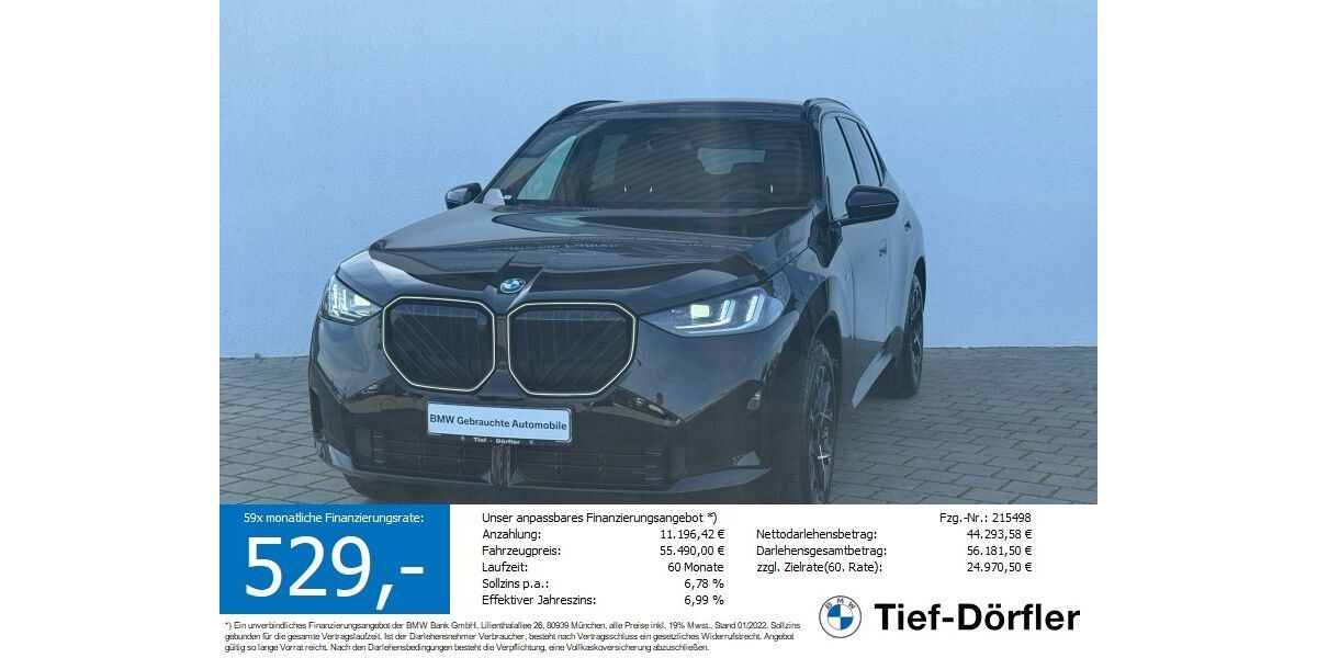 BMW X3 6.850 km 52.490 &euro; Marktsteft 97342