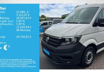 VW Crafter 119.500 km 25.680 &euro; Würzburg 97076