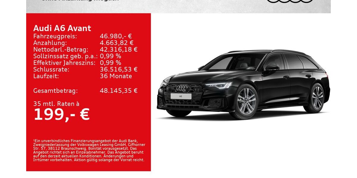 Audi A6 29.500 km 45.480 &euro; Kitzingen 97318