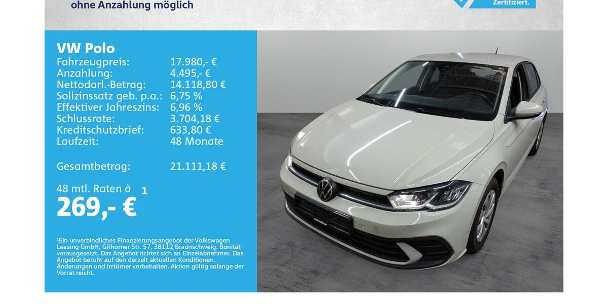 VW Polo 14.500 km 17.980 &euro; Würzburg 97076