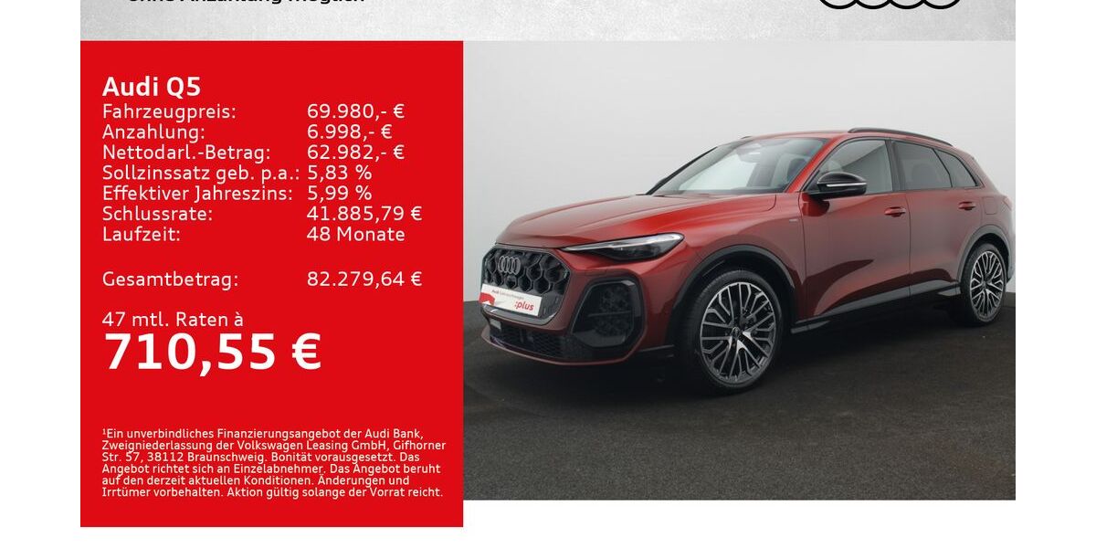 Audi Q5 18.000 km 69.980 &euro; Würzburg 97076