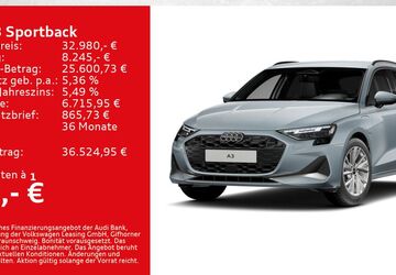 Audi A3 7.500 km 32.980 &euro; Kitzingen 97318