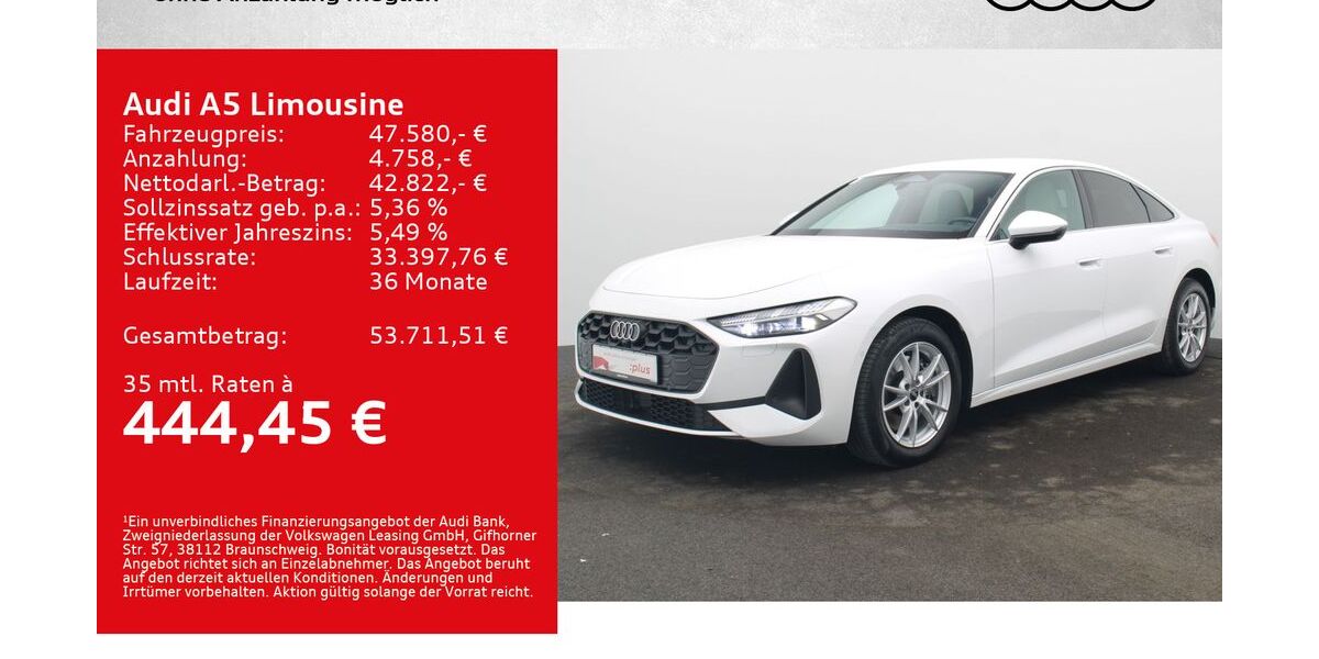 Audi A5 18.000 km 45.880 &euro; Würzburg 97076