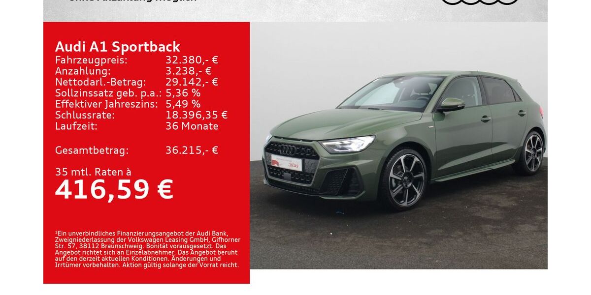 Audi A1 9.000 km 32.380 &euro; Würzburg 97076