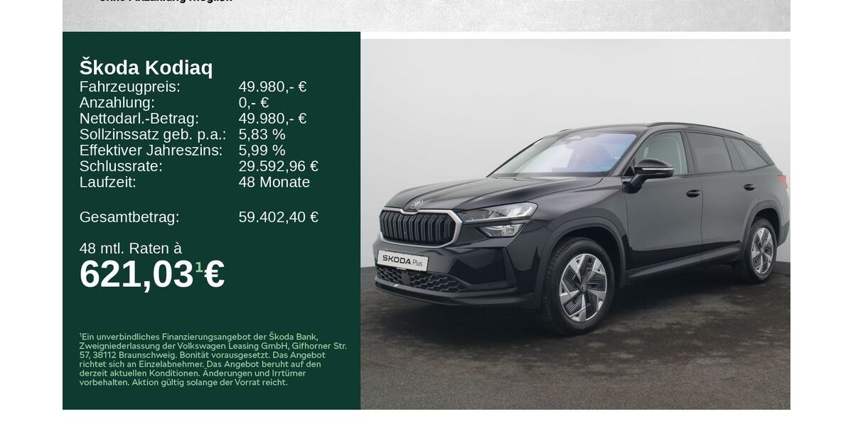 Skoda Kodiaq 8.000 km 47.980 &euro; Würzburg 97084