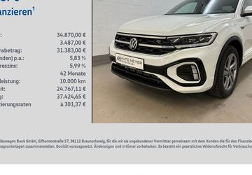 VW T-Roc 10.000 km 34.870 &euro; Ochsenfurt 97199