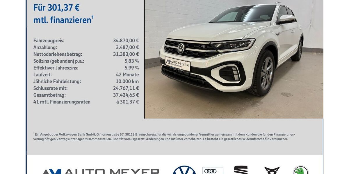 VW T-Roc 10.000 km 34.870 &euro; Ochsenfurt 97199