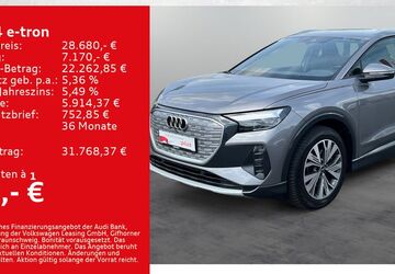 Audi Q4 e-tron 63.000 km 27.880 &euro; Kitzingen 97318
