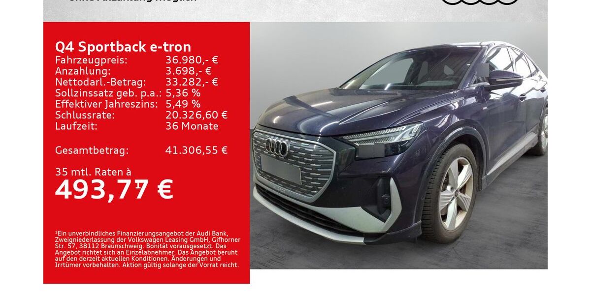 Audi Q4 e-tron 68.000 km 36.380 &euro; Würzburg 97076