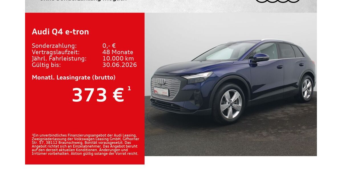 Audi Q4 e-tron 9.000 km 37.290 &euro; Würzburg 97076