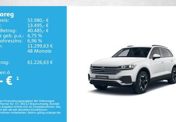 VW Touareg 26.000 km 52.680 &euro; Würzburg 97076