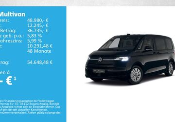 VW T7 Multivan 28.000 km 48.980 &euro; Würzburg 97076